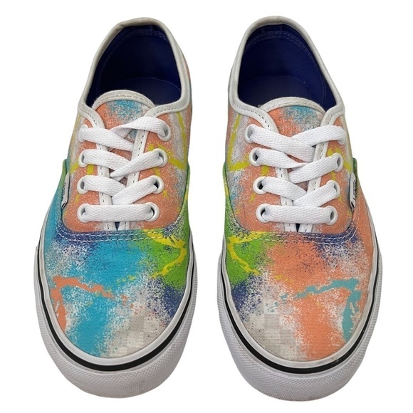 Vans Unisex Retro Sneakers multicolor Womens Size 5 - Picture 1 of 11